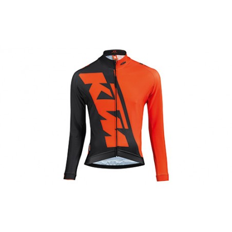 KTM GIACCA INVERNO KTM FACTORY TEAM MANICA LUNGA NERO/ARANCIO